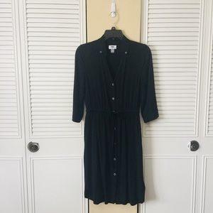 Black Shirt Dress